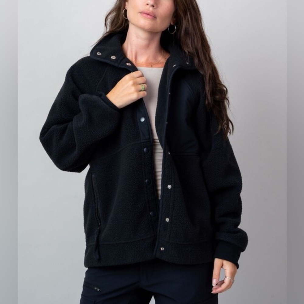 alder Go Far Fleece 2.0 Jacket Black 3x/4x